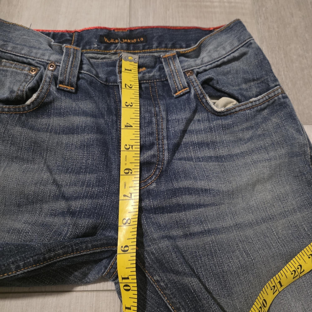 Nudie Jeans Dark Blue Skinny Jeans - Picture 11 of 16